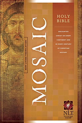 Holy Bible: Mosaic NLT, Cross (LeatherLike) (Hardcover)