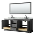 thumbnail image 5 of Wyndham Collection Wcv232380dcmunom70 Avery 80" Free Standing Double Basin Vanity Set -, 5 of 7