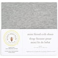 thumbnail image 2 of Burt's Bees Baby - Fitted Mini Crib Sheet for Portable Playard or Travel Crib, 100% Organic Cotton, 2 of 8