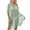 Light Blue, variant on yillto Women Cover up Dress Crochet Hollow out V Neck Short Sleeve Loose Beach Dresses Swimsuit Summer