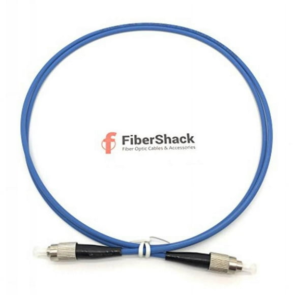 FC to FC - EXTRA DURABLE Armored Fiber Optic Patch Cable - 1M / 3.28ft - Single Mode - SIMPLEX