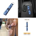 thumbnail image 4 of FORUDESIGNS Turtle Hibiscus Heart Pattern Car Accessories Set 10 Pack Car Seat Covers Car Trash Can Steering Wheel Cover Auto Air Vent Storage Bag Coasters Keychain Universal Fit for SUV Van Truck, 4 of 7