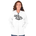 thumbnail image 3 of Cute Cardio Weights Protein Shakes Womens Plus Size Graphic Zipper Hoodie Brisco Brands 3X, 3 of 5