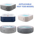 thumbnail image 5 of Seizeen Hot Tub Filters, 4 PCS SPA Filters Replacement for Round Rectangle Inflatable Hot Tub, 3.11''H x 3.93'' Dia, Screw Inner Dia 2.32'', 5 of 6