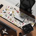thumbnail image 2 of Long Mouse Pads for Desk,Rover Cream Dogs Bone Desk Mats on Top Of Desks, Desk Mouse Pad Extra Large with 3mm Non-Slip Base and Stitched Edge for Gaming,Office,Work,Home 35.4"x15.7", 2 of 6