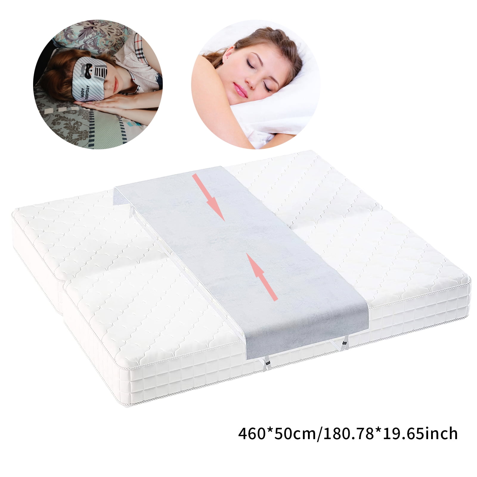  VIZET Gray Rectangle Mattress Extender Queen, Waterproof Bed  Gap Filler 3 5 8 10 20 cm Width, Custom Size Twin Bed Bridge Gap Close  Connector (Size : 150x3x20cm/59x1.2x7.9in) : לבית ולמטבח