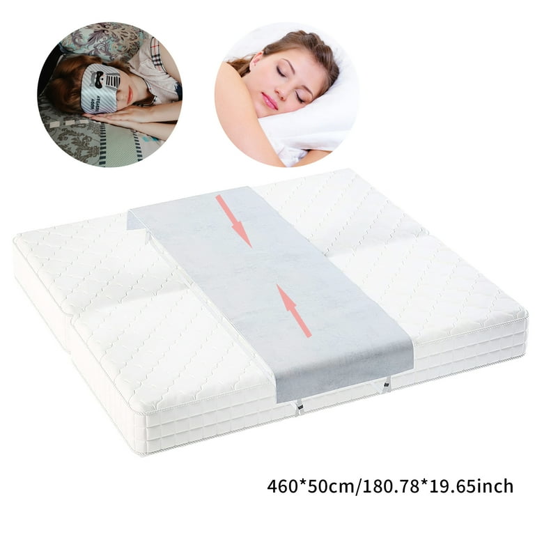 Bed Gap Filler, Bed Bridge and Mattress Gap Filler, Twin to King Converter  kit, Mattress Wedge to Create a King-Size Bed, Twin Bed Connector 