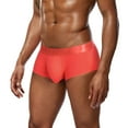 thumbnail image 2 of zuwimk Mens Underwear Men's Cotton Stretch Total Support Pouch Boxer Brief Orange,M, 2 of 4