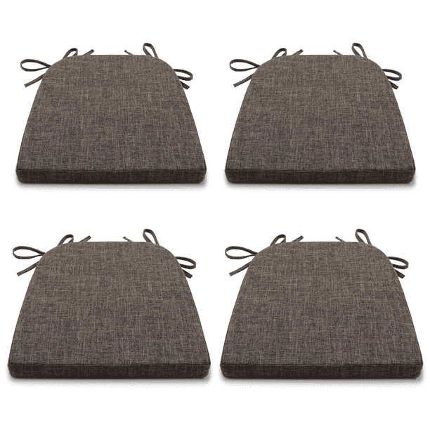 Shinnwa Chair Cushions for Kitchen Chairs Set of 4 Dining Chair Pads