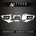 thumbnail image 2 of Attack Graphics Number Plate Backgrounds for Husqvarna TC 250 2021, 2 of 2