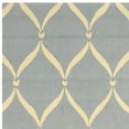 thumbnail image 3 of SAFAVIEH Four Seasons Rionach Geometric Polyester Area Rug, Light Blue/Ivory, 5' x 8', 3 of 5
