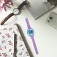 thumbnail image 4 of Correa de reloj de plástico de repuesto de liberación rápida, compatible con POLAR FT4/FT7 (morado)., 4 of 8