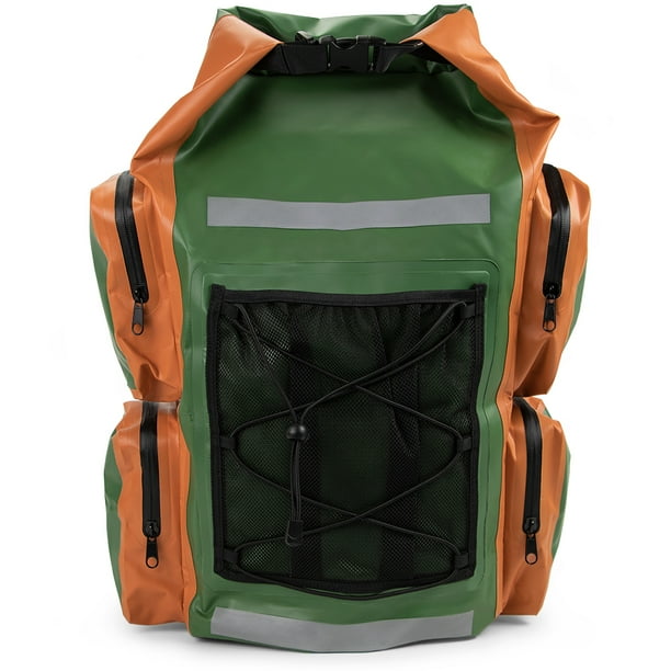 Grizzly Peak DriTech Waterproof Dry Backpack, IP 66 Camping Dry Bag with Shoulder Straps