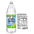 Polar Zero Calorie Lime Sparkling Seltzer Water, 1 L, Bottle