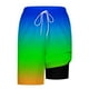 thumbnail image 4 of Pantalones Cortos Casuales para Hombre Imprimir con Bolsillos Pantalones de Playa de Cintura Elástica, Pantalones Cortos de Cintura Elástica para Hombre, 4 of 6