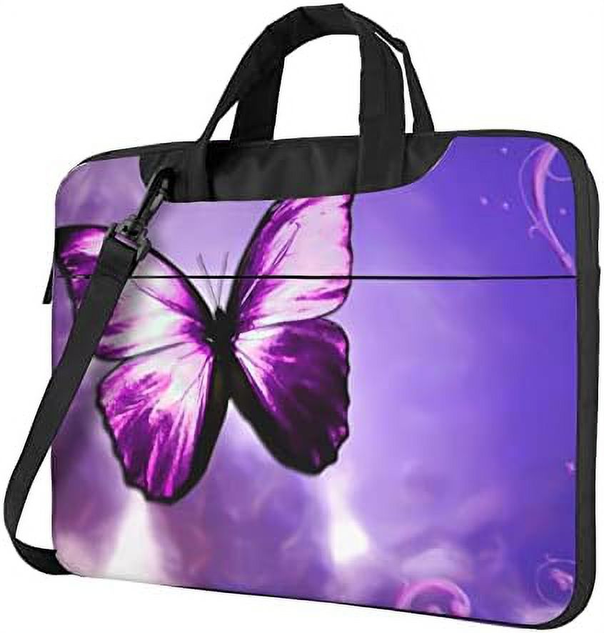 butterfly Laptop Case Bag Portable Shoulder Bag Carrying Briefcase