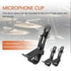 thumbnail image 4 of 3 Pcs Adjustable Clip Drum Clip Shockproof Mount Microphone Clamp Drum Mount Microphone Holder Accessories, 4 of 5