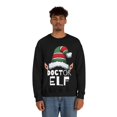 thumbnail image 4 of Doctor Elf Unisex Sweatshirt, S-2XL Christmas Medical School Elves, 4 of 9