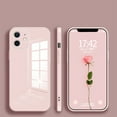 thumbnail image 2 of Glass Back Phone Covers with Solid Color Full Rugged Bumper Anti-Slip Design for Iphone 7P/8P/7/8/XS Max/XR/X/XS, 2 of 9