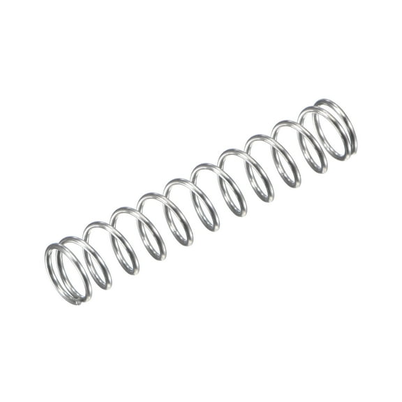 5mmx0.5mmx25mm 304 Stainless Steel Compression Spring 5.9N Load Capacity, 20pcs