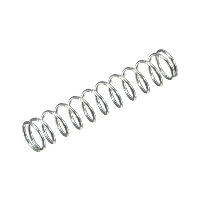 Unique Bargains 5mmx0.5mmx25mm 304 Acier Inoxydable Ressort de Compression 5.9N Capacité de Charge, 30pcs