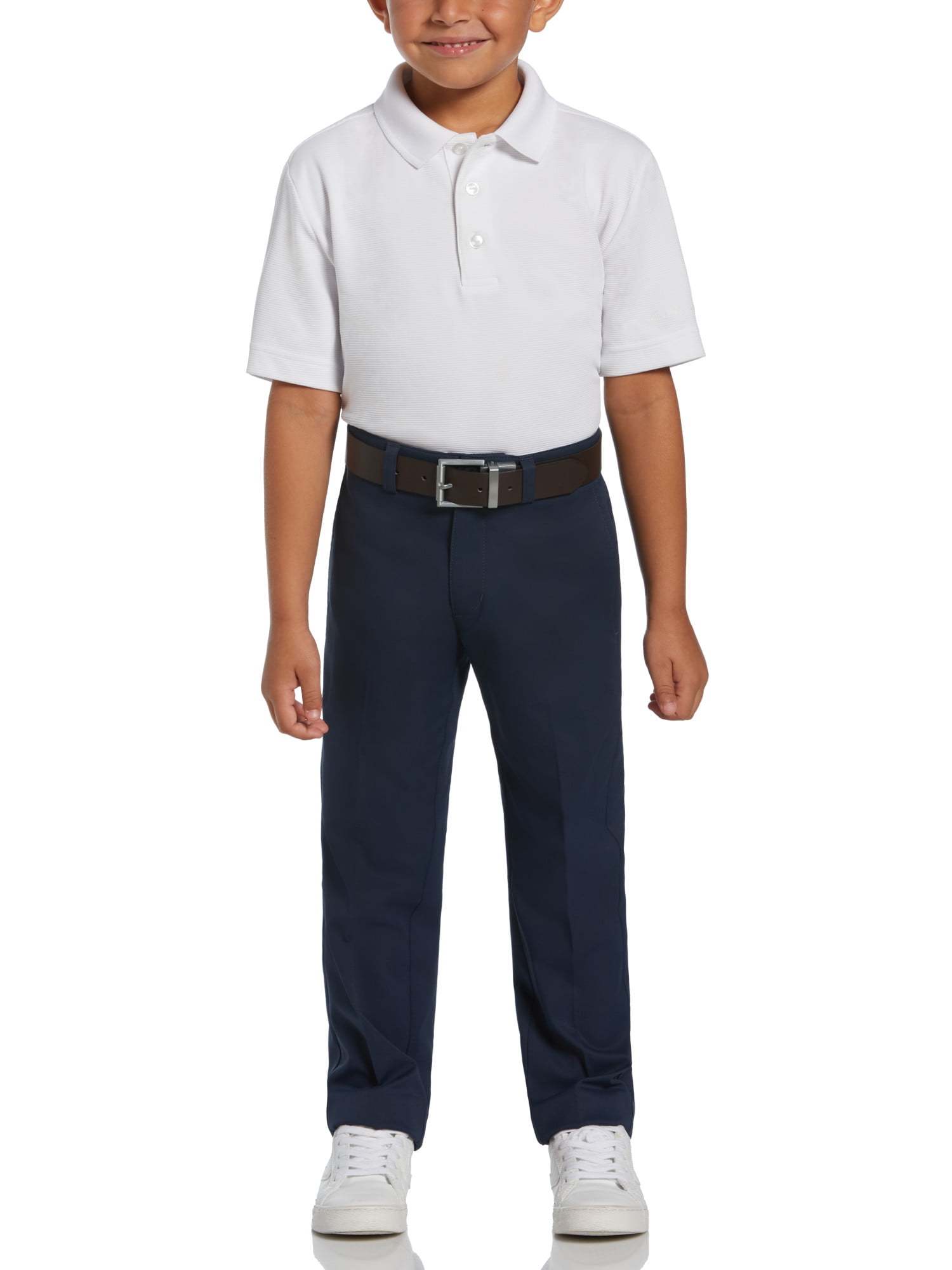 Ben Hogan Boys' Solid Golf Pants with Active Waistband, Sizes 4-20