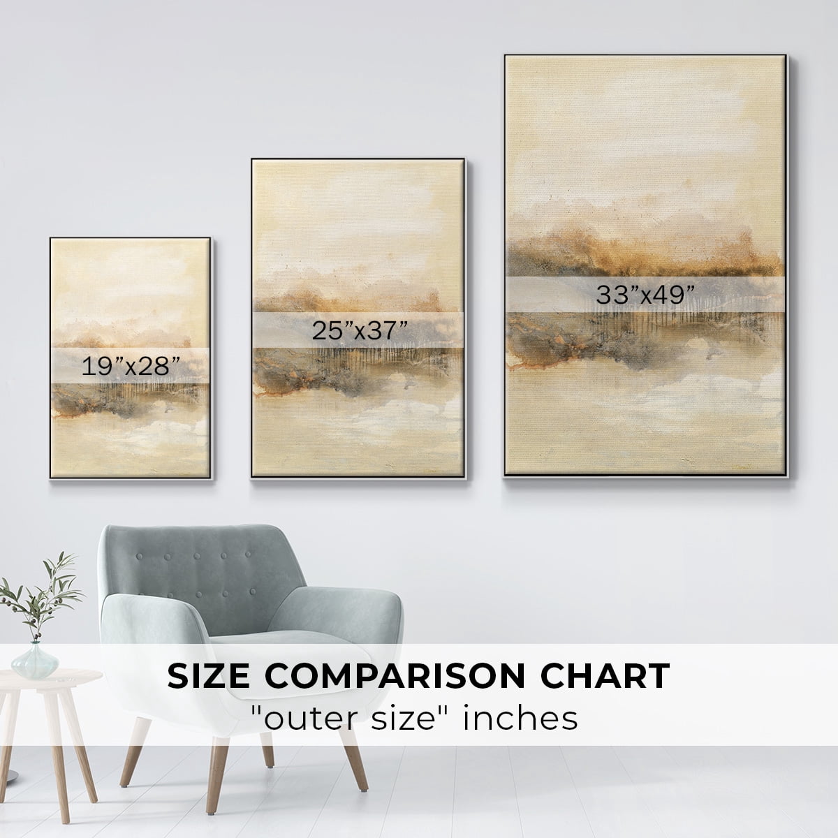 Keeping Secrets I Framed Premium Gallery Wrapped Canvas - Ready to Hang - 25 x 37 - White Floating Frame