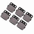 thumbnail image 3 of Brake Pads Front And Rear Set, 6Pcs Iron Front And Rear Brake Pads Front Brake Pads Easy Installation for 400EX 400X Sportrax 9914, 3 of 7