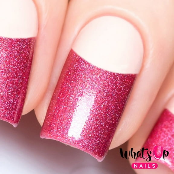 Whats Up Nails Circle Tape Vinyl Stencils for Nail Art Design