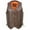 Retro Brown, variant on Milwaukee Leather ML1391RT Men's Retro Brown Leather Vest- 10 Pockets Side Lace 4-Snap V-Neck Motorcycle Rider Vest 44