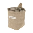 thumbnail image 1 of Ofertas Únicas 1 Pc Bolsa de Almacenamiento Colgante Duradera Amarillo Marrón Amarillo Claro Mezcla de Algodón y Lino, 1 of 5