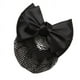 thumbnail image 3 of Red con lazo Bling Bling para el pelo clip elegante para mujer negro, 3 of 3