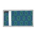 thumbnail image 2 of Cloth Wallet with Lanyard & Multiple Compartments Fashion Purse Zipper Clutch Bag for Cash Cards Coins Elegant Blue Traditional Patterns, 2 of 7