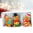 thumbnail image 4 of 3pcs/set Cute Gingerbread Figurine Cartoon Gingerbread Ornament For Desk Table Fireplace Cabinet Decor Christmas Gifts, 4 of 9