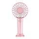 thumbnail image 2 of Mini ventilador portátil de mano con carga USB Ventiladores potentes de refrigeración por aire (rosa) Likrtyny  Para Estrenar, 2 of 9