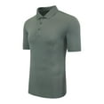 thumbnail image 3 of Adidas Polo de Performance pour Hommes, 2TG, Grey Three, 3 of 3