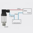 thumbnail image 5 of yaaqii Hydraulic Pressure Sensor 4-20ma G1/4 Air Water Pressure Transmitter Sensor, 5 of 8