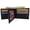 Black, variant on Leather Wallets for Men RFID Blocking Bifold Wallet Center Flap ID Window Ultra Strong Stitching Extra Capacity
