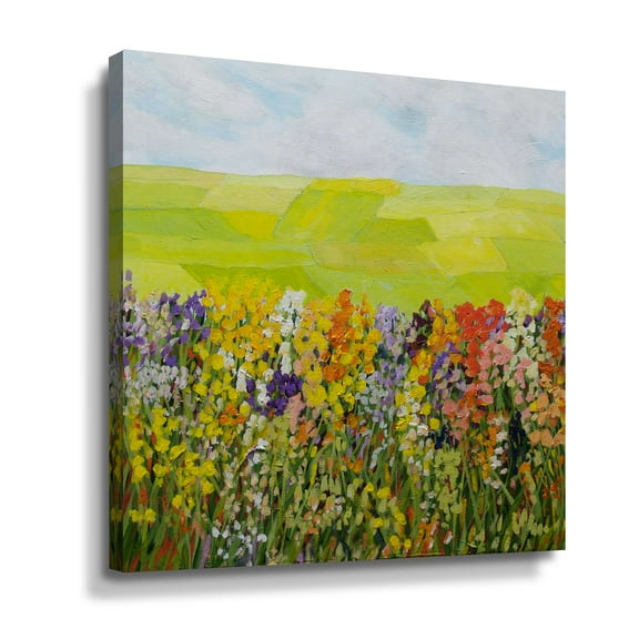 Artwall All Around the World, Gallery Wrapped Canvas by Allan Friedlander