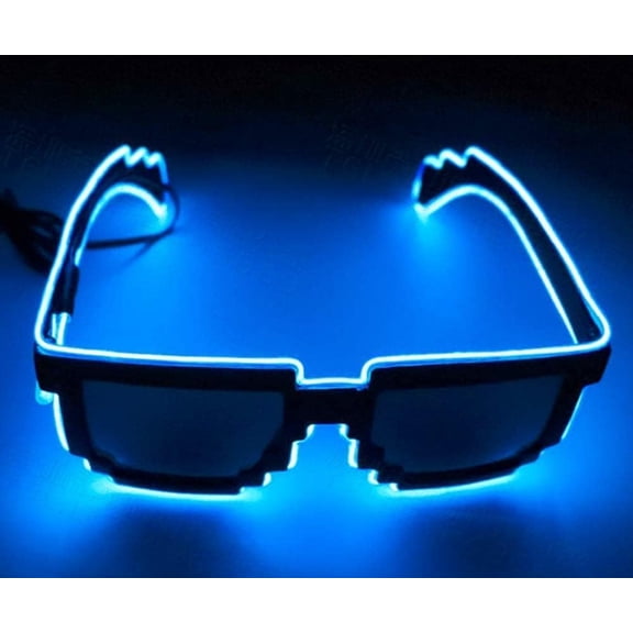 Light Up Glasses,LED Party Glasses for Adults & Kids-Cool Flashing Sunglasses | Halloween, Cosplay, Club,Gift Ideas