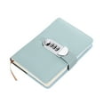 thumbnail image 3 of A6 Diary with Lock, Journal with Lock Cute Journaling Leather Notebook Journal Diary, Blue, 3 of 7