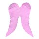 thumbnail image 3 of Ala de hada, ala de plumas, vestido elegante divertido y encantador, ala decorativa de ala de Ángel para puesta en escena, recuerdos de fiesta, Rosa, 3 of 8