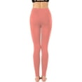 thumbnail image 2 of Womens High Waist Cotton Full Length Ankle Leggings, 2 of 7
