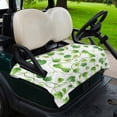 thumbnail image 2 of Golf Cart Seat Covers for 2 Seater,Summer Plants Soft Microfiber Cart Seat Towel Blanket,Botanical Watercolor Garden Plants Absorbent Breathable Non Slip Bench Seats Protector for Golf Course 51"x31", 2 of 9