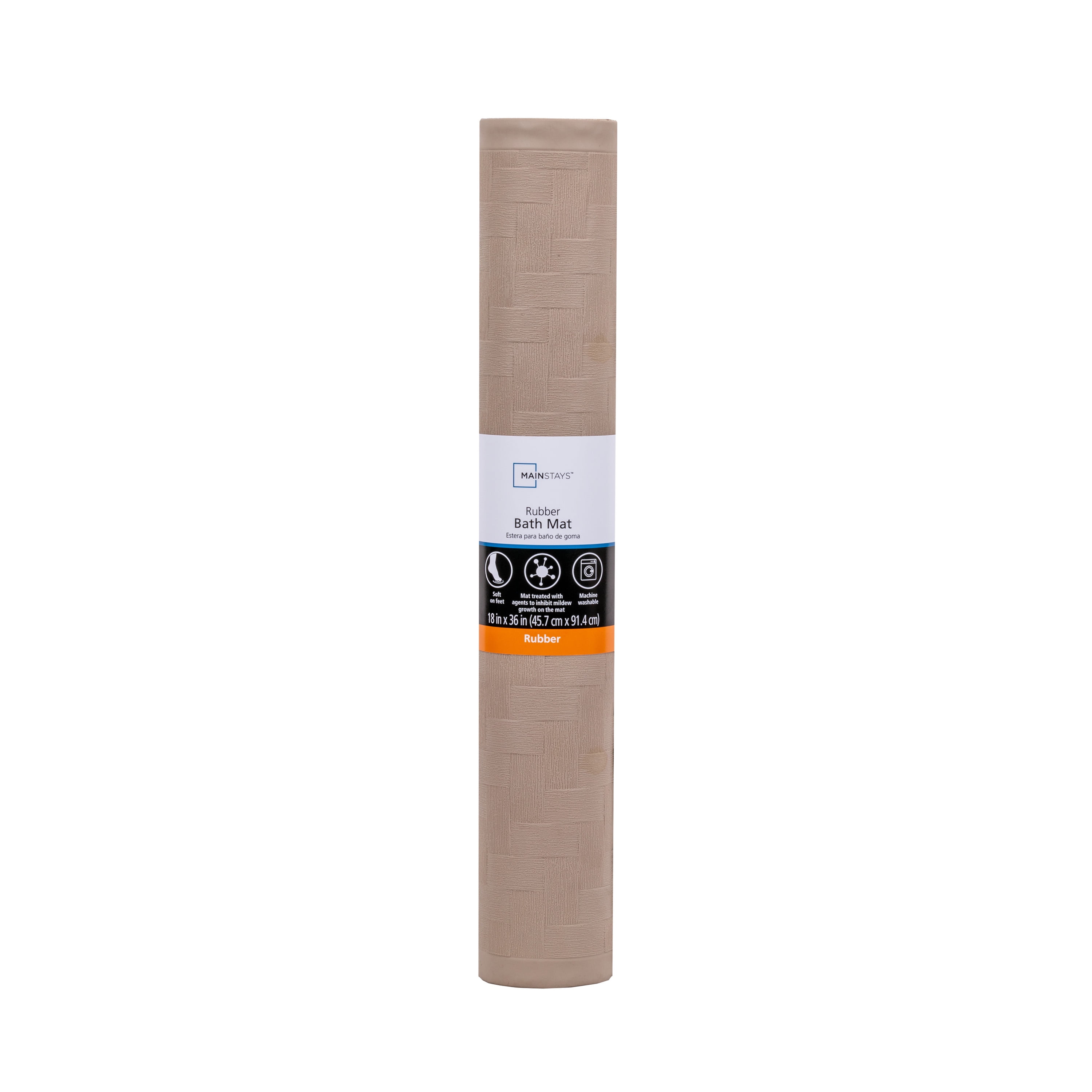 taupe bath mat