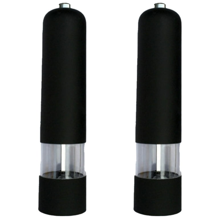 Aptoco Flathead Electric Salt and Pepper Grinder, Salt & Pepper