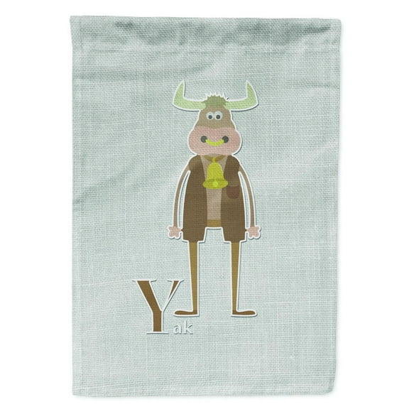Carolines Treasures BB5750GF Alphabet Y for Yak Flag Garden Size  Small multicolor