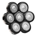 thumbnail image 1 of Cabezales de repuesto de 7 cuchillas para maquinillas de afeitar eléctricas para hombres, 1 of 7