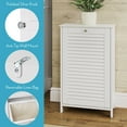 thumbnail image 6 of RiverRidge Ellsworth Tilt-Out Laundry Hamper Cabinet with Cloth Storage Bag - White, 6 of 10