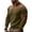 Army Green, variant on Men's Color Block Shoulder Corduroy Sweatshirt - Quarter Zipper Mock Neck Pullover Top with Elbow Patches, Casual Style, Soft Fabric for Daily Comfort,White,S